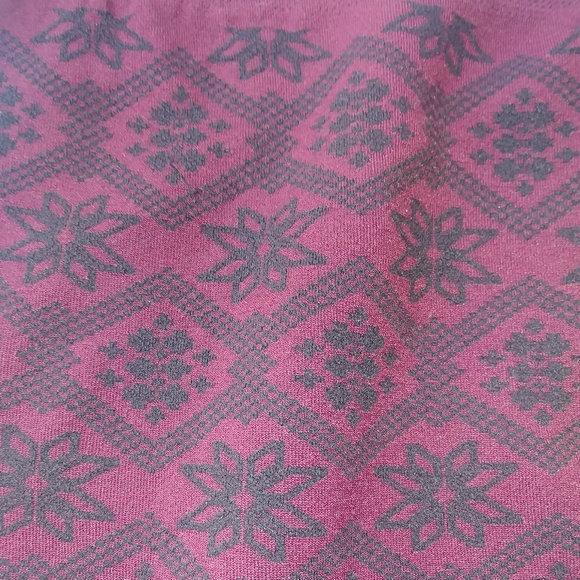 Pink rose  tights - Picture 2 of 4